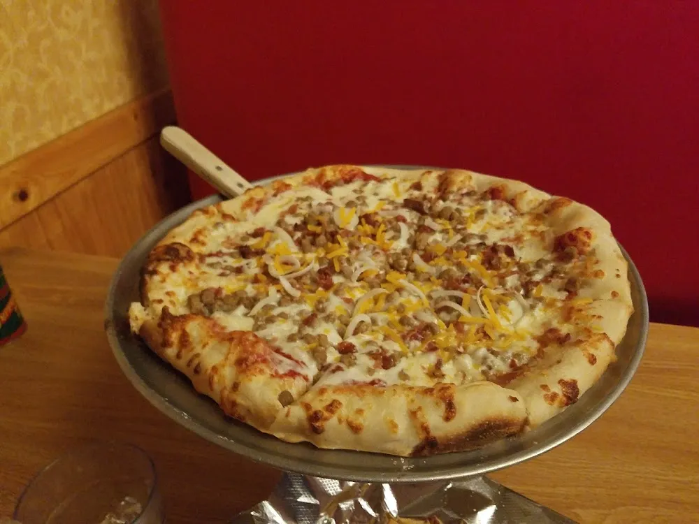 Cheeseburger Pizza